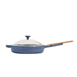 Cast Iron Always Pan, Blue Salt