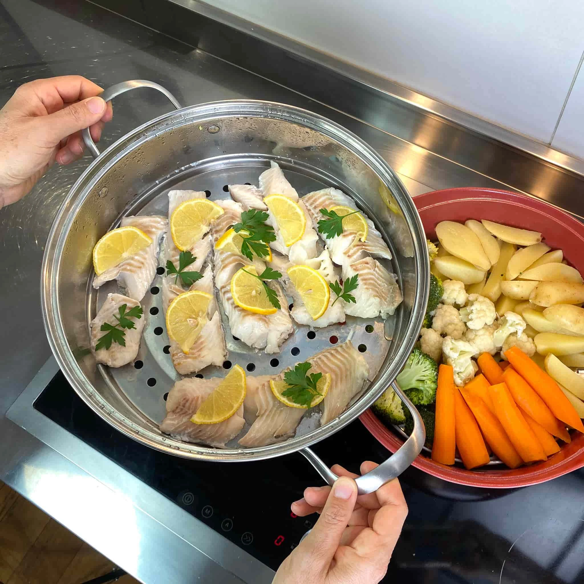 Cookut Stainless Steel Couscoussier - Image 2