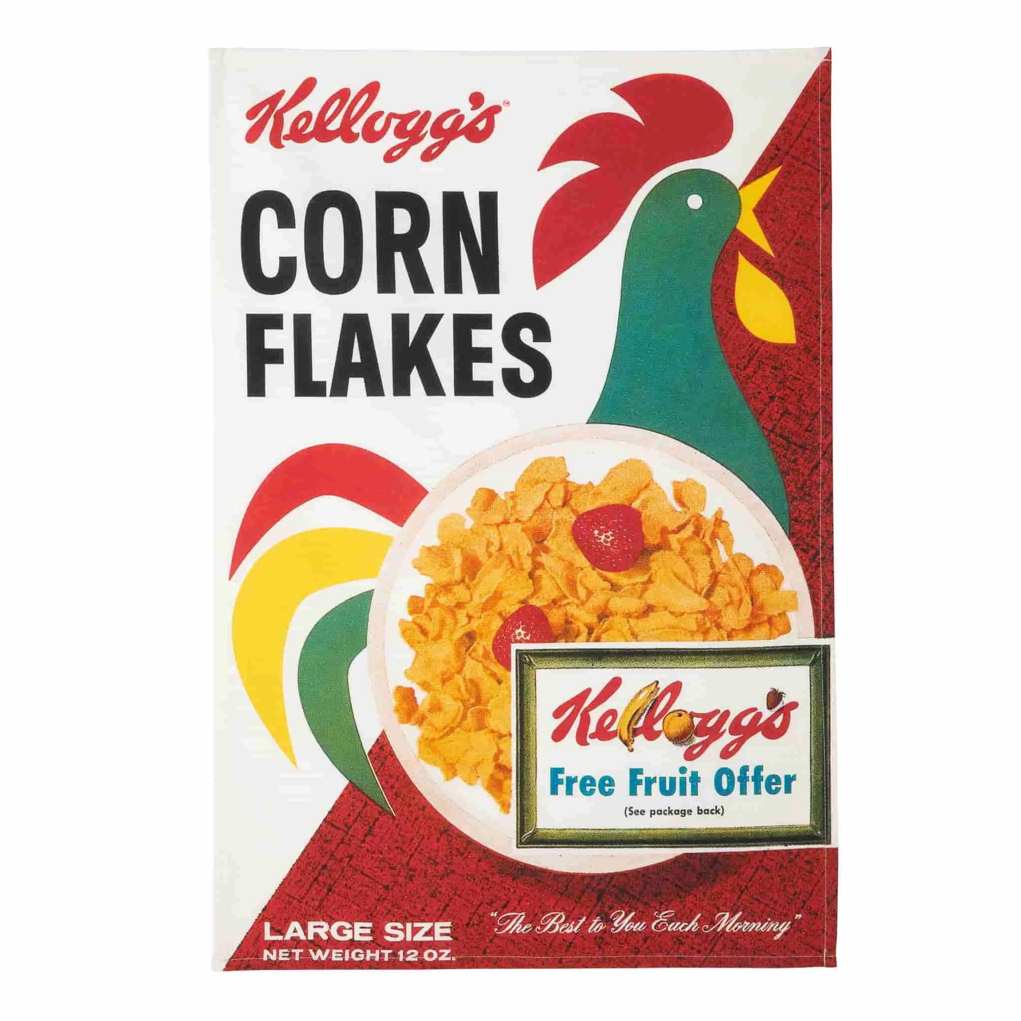 Kellogg's Original Corn Flakes & Frosted Flakes Tea Towels With Gift Box - Image 2