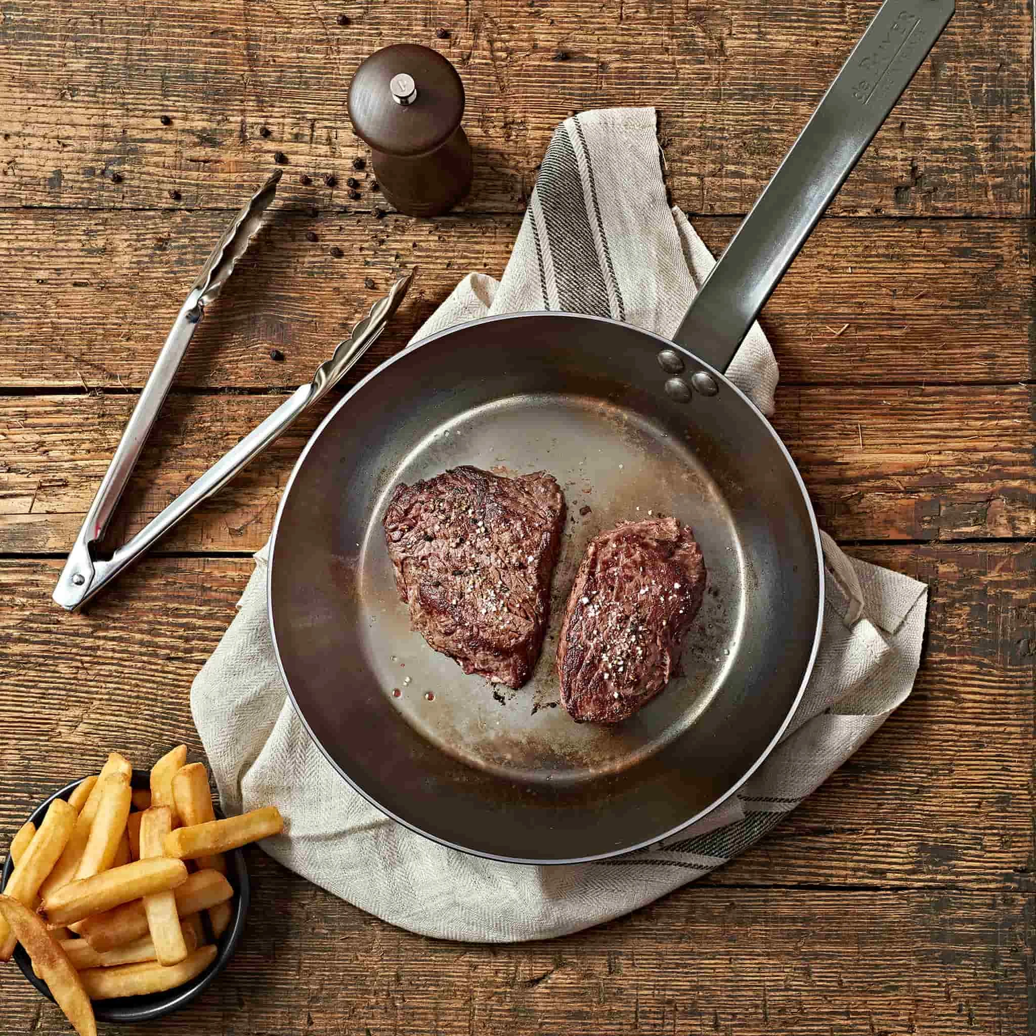 De Buyer Mineral B Frying Pan 24cm - Image 3