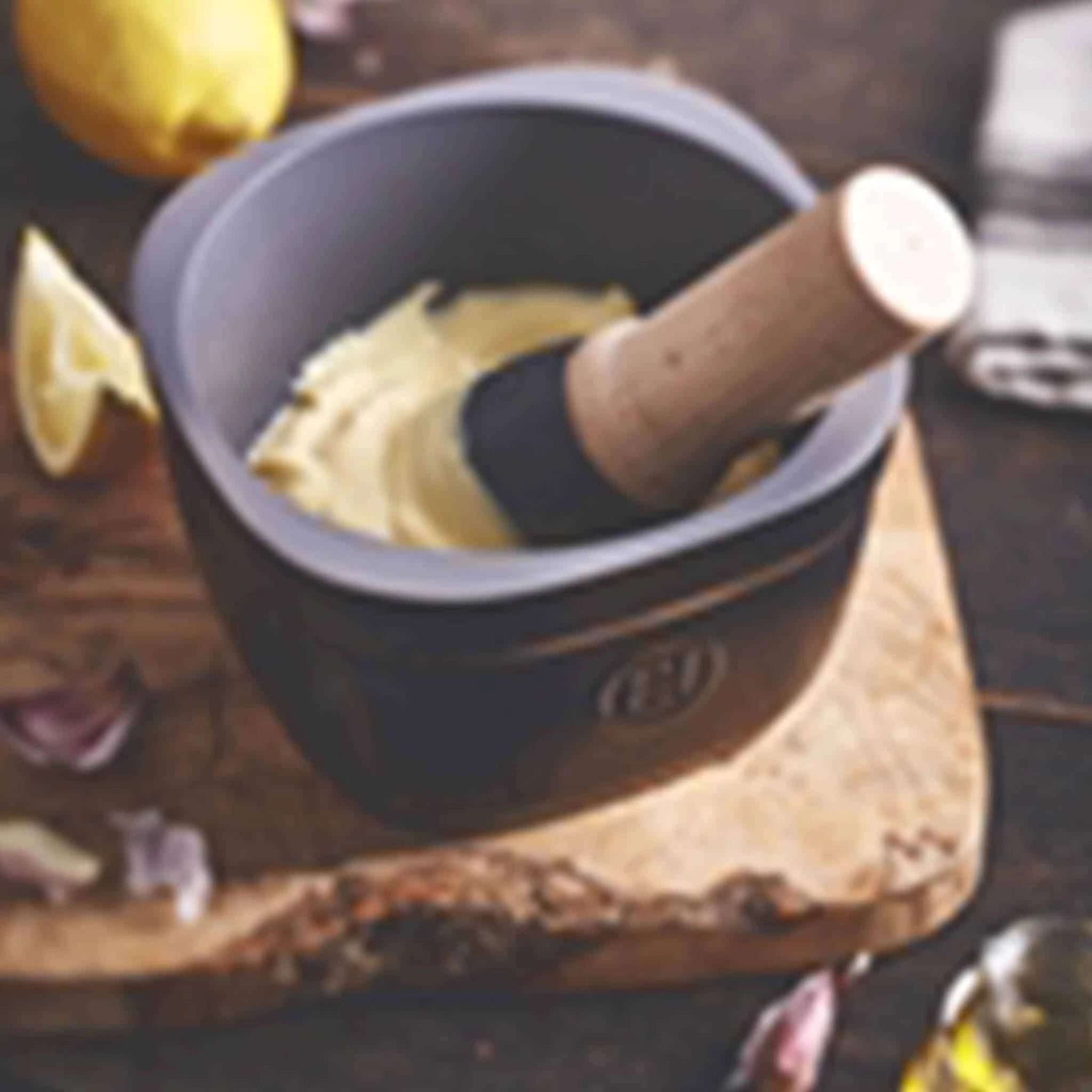 Emile Henry Pestle And Mortar, 15cm - Image 3