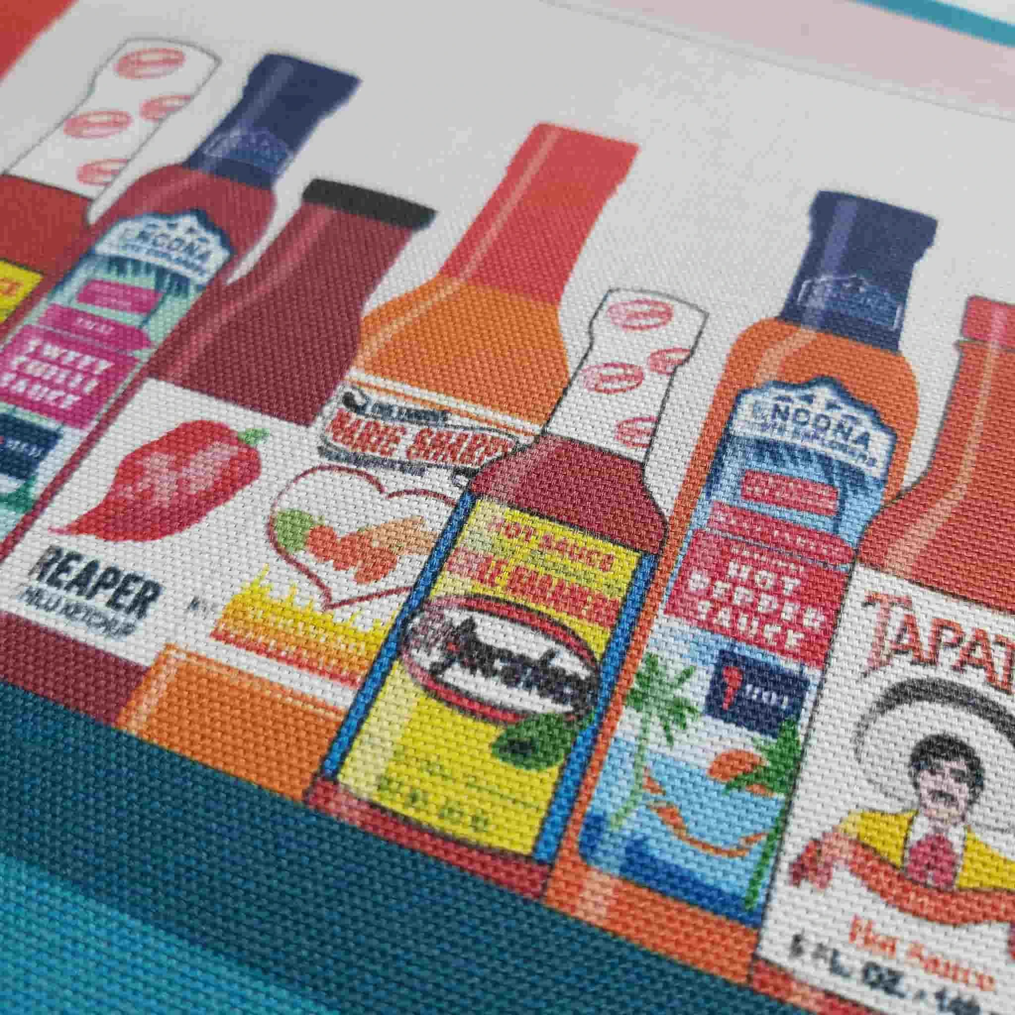 Hot Sauce Cabinet Tea Towel - Image 2