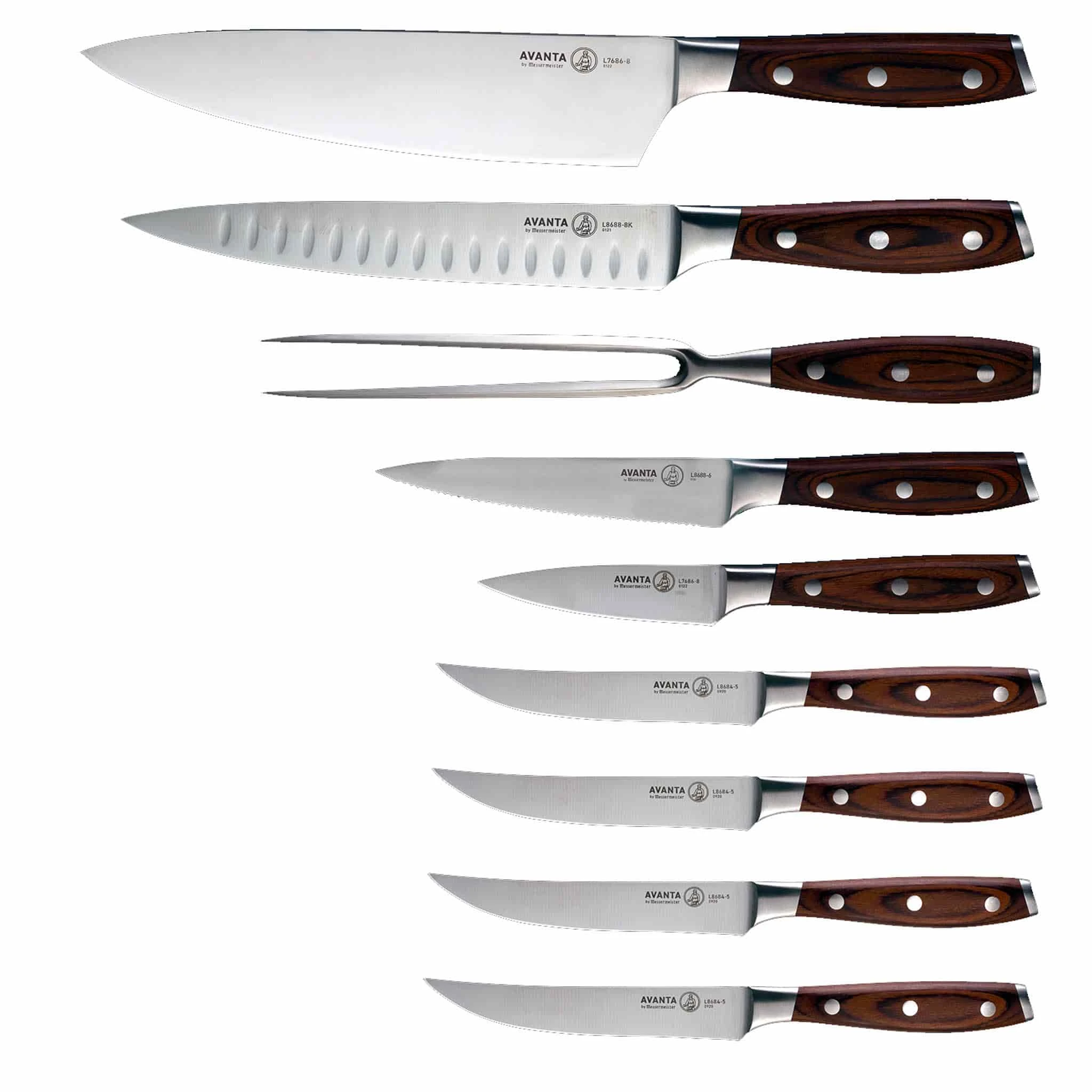 Messermeister Avanta 10 Piece Knife Block Set - Image 5