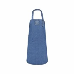 Witloft Classic Denim Short Apron, Mid Blue