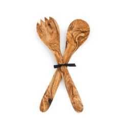 Olive Wood Salad Server Set 30cm
